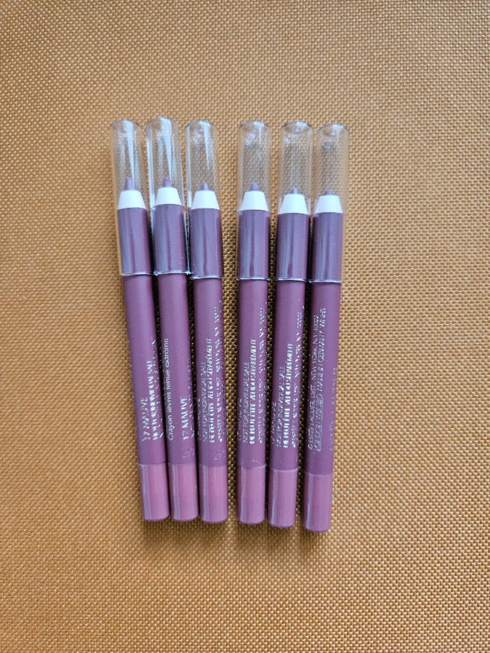Estée Lauder Double Wear Stay In Place Lip Pencil 017 Mauve Mini 6-Pack